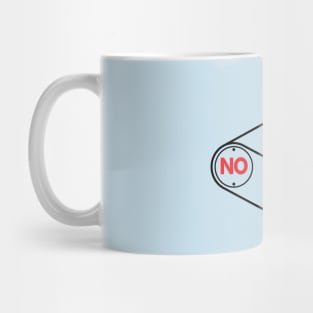 No love No tacos Mug